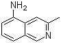 5-Amino-3-methylisoquinoline molecular structure (CAS 54410-17-2)