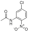 N-(5-氯-2-硝基苯基)乙酰胺分子结构 (CAS 5443-33-4)