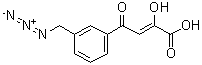 4-[3-(Azidomethyl)phenyl]-2-hydroxy-4-oxo-2-butenoic acid molecular structure (CAS 544467-07-4)