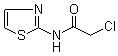 structure of CAS# 5448-49-7, 2-(2-Chloroacetamido)thiazole;2-Chloro-N-(2-Thiazolyl)acetamide; 2-Chloroacetamidothiazole; NSC 17824;