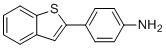 4-(Benzo[b]thiophen-2-yl)aniline molecular structure (CAS 54492-95-4)