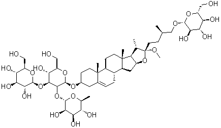Methyl protogracillin molecular structure (CAS 54522-53-1)