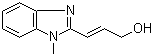 (2E)-3-(1-Methyl-1H-benzimidazol-2-yl)-2-propen-1-ol molecular structure (CAS 545421-26-9)