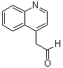 4-Quinolineacetaldehyde molecular structure (CAS 545423-96-9)