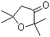 structure of CAS# 5455-94-7, 2,2,5,5-Tetramethyltetrahydrofuran-3-one;Dihydro-2,2,5,5-tetramethyl-3(2H)-furanone