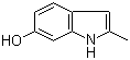 6-羟基-2-甲基吲哚分子结构 (CAS 54584-22-4)