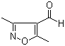 结构式 CAS# 54593-26-9, 3,5-二甲基-4-异恶唑甲醛