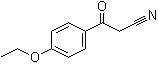 结构式 CAS# 54605-62-8, 3-(4-乙氧基苯基)-3-氧代丙腈