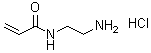 结构式 CAS# 54641-27-9, N-(2-氨基乙基)丙烯酰胺盐酸盐