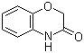 structure of CAS# 5466-88-6, 2H-1,4-Benzoxazin-3(4H)-one;3,4-Dihydro-2H-1,4-benzoxazin-3-one
