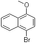 structure of CAS# 5467-58-3, 1-Bromo-4-methoxynaphthalene