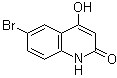 structure of CAS# 54675-23-9, 6-Bromo-4-hydroxy-2(1H)-quinolinone;6-Bromo-4-hydroxy-2(1H)-quinolinone; 6-Bromo-4-hydroxycarbostyril