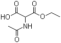 2-(乙酰氨基)丙二酸单乙酯分子结构 (CAS 54681-67-3)