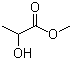 structure of CAS# 547-64-8, Methyl lactate;Methyl DL-lactate; 2-Hydroxy-propanoic acid methyl ester