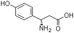 (S)-3-Amino-3-(4-hydroxyphenyl)propionic acid molecular structure (CAS 54732-46-6)