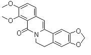 小檗浸碱分子结构 (CAS 549-21-3)