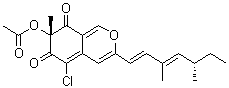 structure of CAS# 549-23-5, Sclerotiorin;(+)-Sclerotiorin
