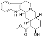 beta-育亨宾分子结构 (CAS 549-84-8)