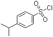 结构式 CAS# 54997-90-9, 4-异丙基苯磺酰氯; 对异丙基苯磺酰氯