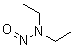 structure of CAS# 55-18-5, Diethylnitrosamine;N-Ethyl-N-nitrosoethanamine; N-Nitroso-N,N-diethylamine; N-Nitrosodiethylamine; NDEA; NSC 132; Nitrosodiethylamine