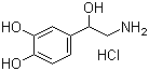 DL-Norepinephrine hydrochloride molecular structure (CAS 55-27-6)