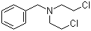 N,N-Bis(2-chloroethyl)benzenemethanamine molecular structure (CAS 55-51-6)