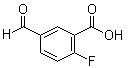 structure of CAS# 550363-85-4, 2-Fluoro-5-formylbenzoic acid