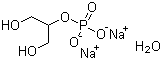 Glycerol phosphate disodium salt hydrate molecular structure (CAS 55073-41-1)