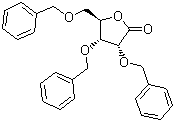 2,3,5-Tri-O-benzyl-D-ribonolactone molecular structure (CAS 55094-52-5)