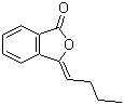 3-正丁烯基苯酞分子结构 (CAS 551-08-6)