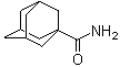 结构式 CAS# 5511-18-2, 1-金刚烷甲酰胺