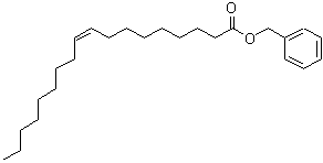 Benzyl oleate molecular structure (CAS 55130-16-0)