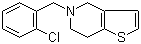 噻氯匹定分子结构 (CAS 55142-85-3)