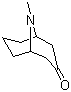 9-Methyl-9-azabicyclo[3.3.1]nonan-3-one molecular structure (CAS 552-70-5)