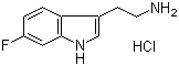 6-Fluorotryptamine hydrochloride molecular structure (CAS 55206-24-1)