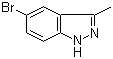 5-Bromo-3-methyl-1H-indazole molecular structure (CAS 552331-16-5)