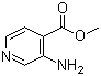 结构式 CAS# 55279-30-6, 3-氨基吡啶-4-甲酸甲酯