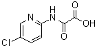 [(5-Chloro-2-pyridinyl)amino]oxoacetic acid molecular structure (CAS 552850-73-4)