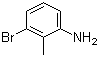 structure of CAS# 55289-36-6, 3-Bromo-2-methylaniline;2-Amino-6-bromotoluene