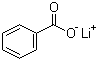 苯甲酸锂分子结构 (CAS 553-54-8)