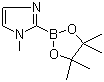 1-Methyl-1H-imidazole-2-boronic acid pinacol ester molecular structure (CAS 553651-31-3)
