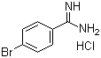 structure of CAS# 55368-42-8, 4-Bromobenzamidine hydrochloride