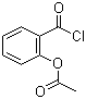 2-乙酰氧基苯甲酰氯分子结构 (CAS 5538-51-2)
