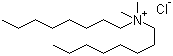 structure of CAS# 5538-94-3, Bisoctyl dimethyl ammonium chloride;Dimethyldioctylammonium chloride; Dioctyldimethylammonium chloride