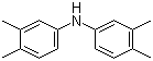 structure of CAS# 55389-75-8, Bis(3,4-dimethylphenyl)amine