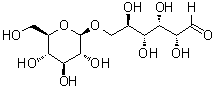 6-O-beta-D-Glucopyranosyl-D-glucose molecular structure (CAS 554-91-6)