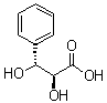 (-)-(2S,3R)-Phenylglyceric acid molecular structure (CAS 55449-79-1)