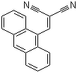 结构式 CAS# 55490-87-4, (9-蒽亚甲基)丙二腈