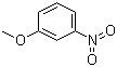 3-硝基苯甲醚分子结构 (CAS 555-03-3)