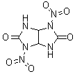 四氢-1,4-二硝基咪唑并[4,5-d]咪唑-2,5(1H,3H)-二酮分子结构 (CAS 55510-04-8)